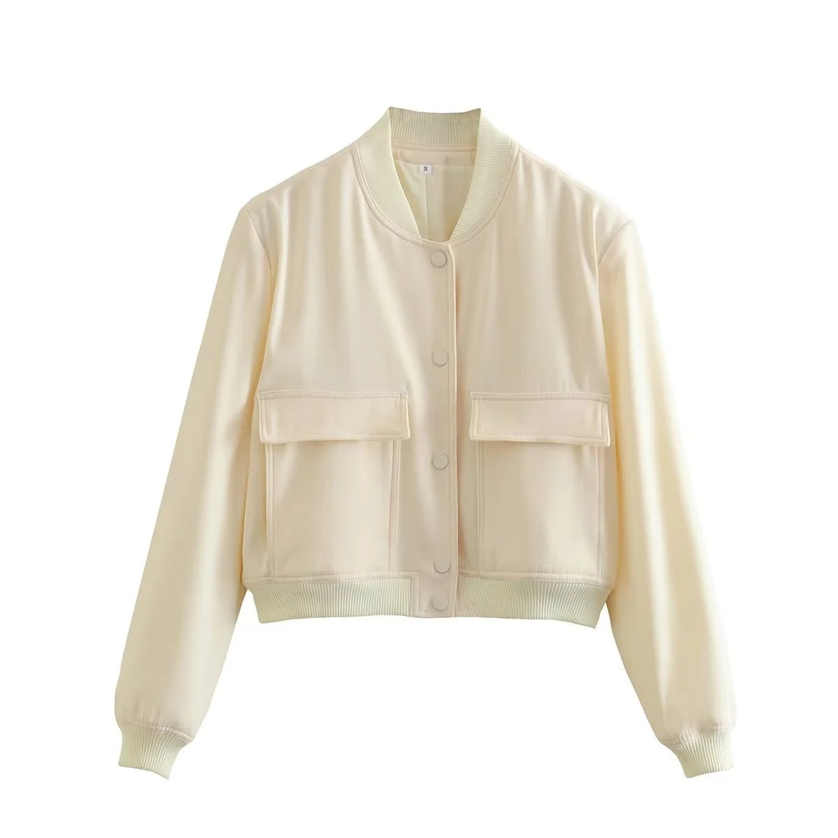 Chaqueta bomber corta para mujer