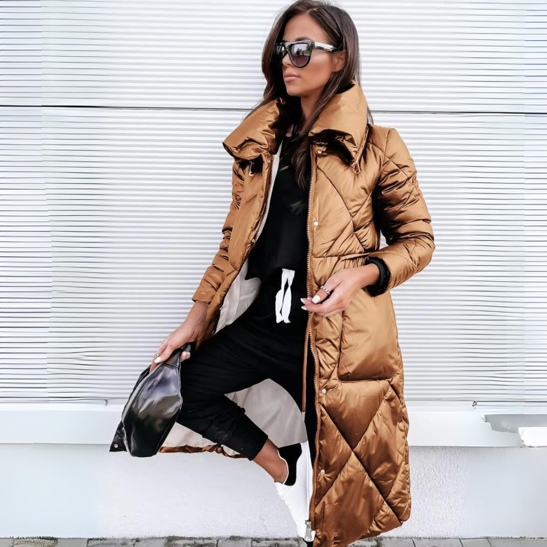 Blanca | Parka larga elegante