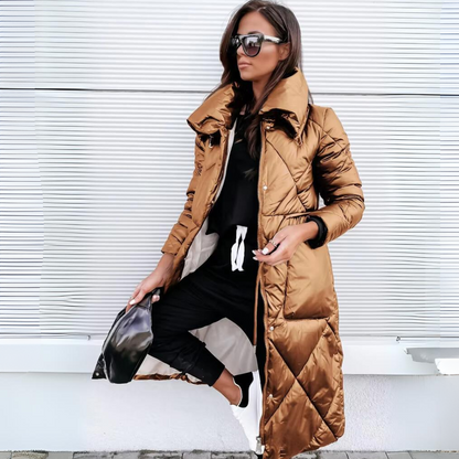 Blanca | Parka larga elegante