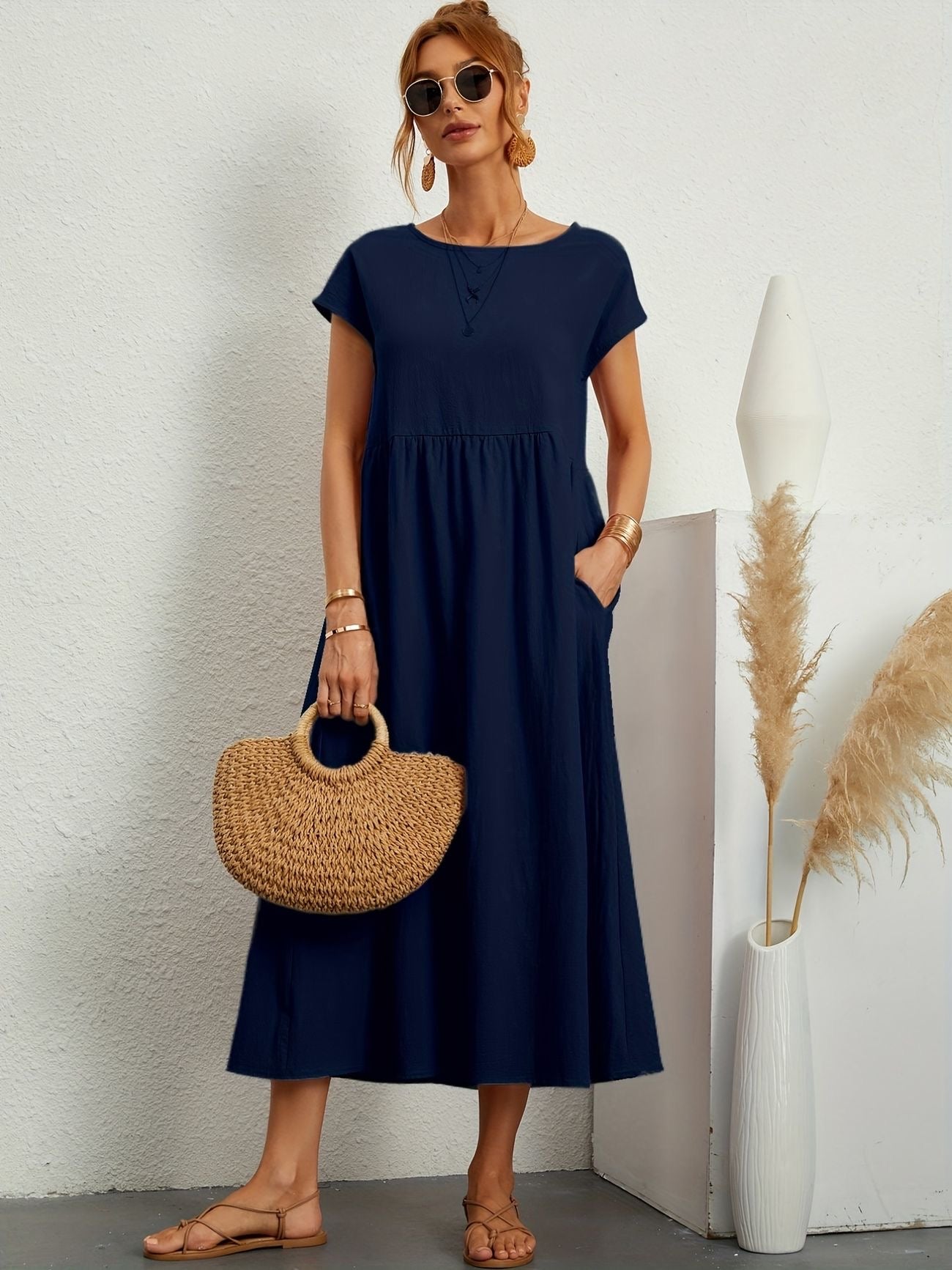 Clara | Vestido Casual Midi