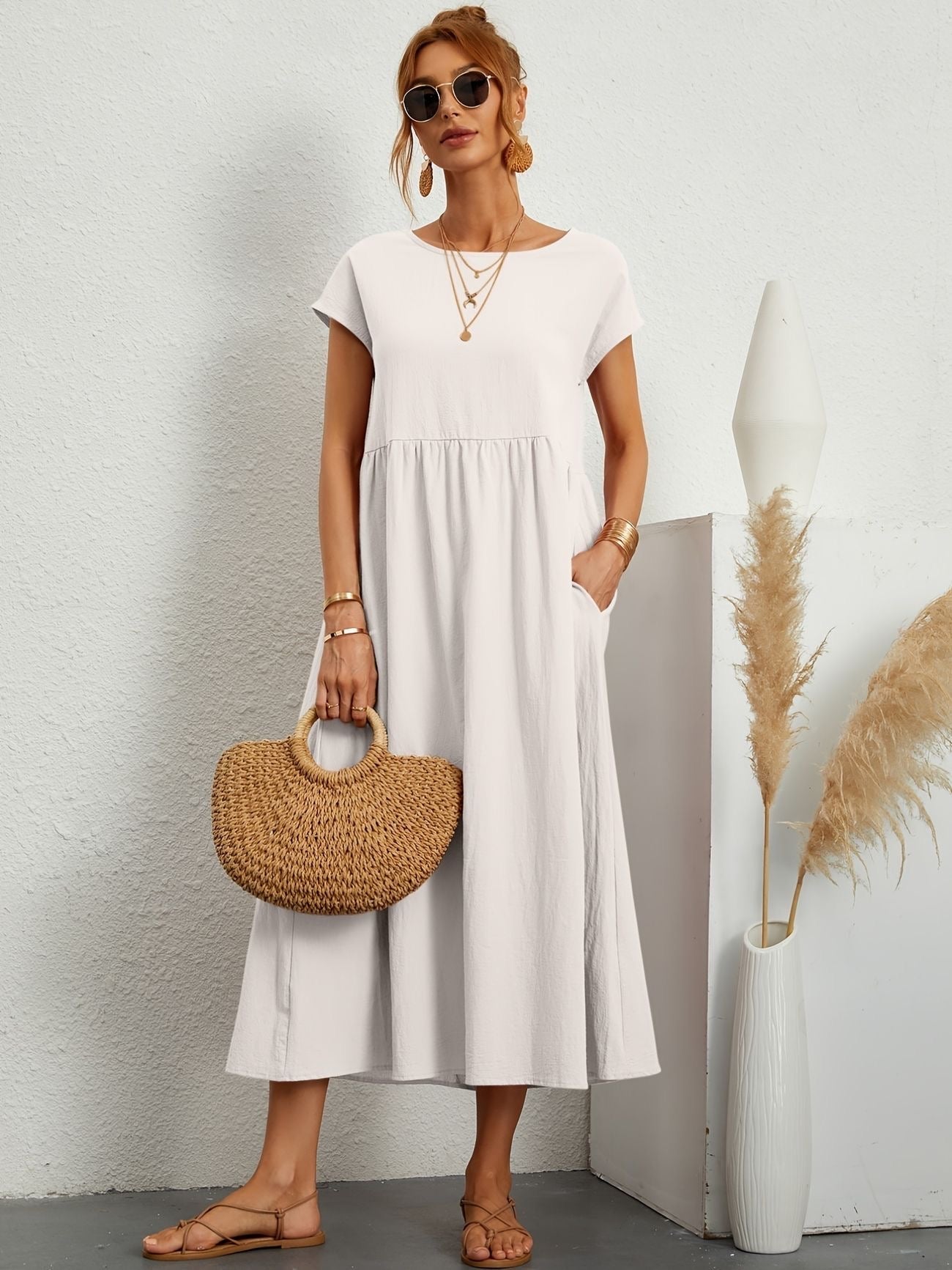 Clara | Vestido Casual Midi