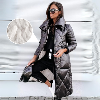 Blanca | Parka larga elegante