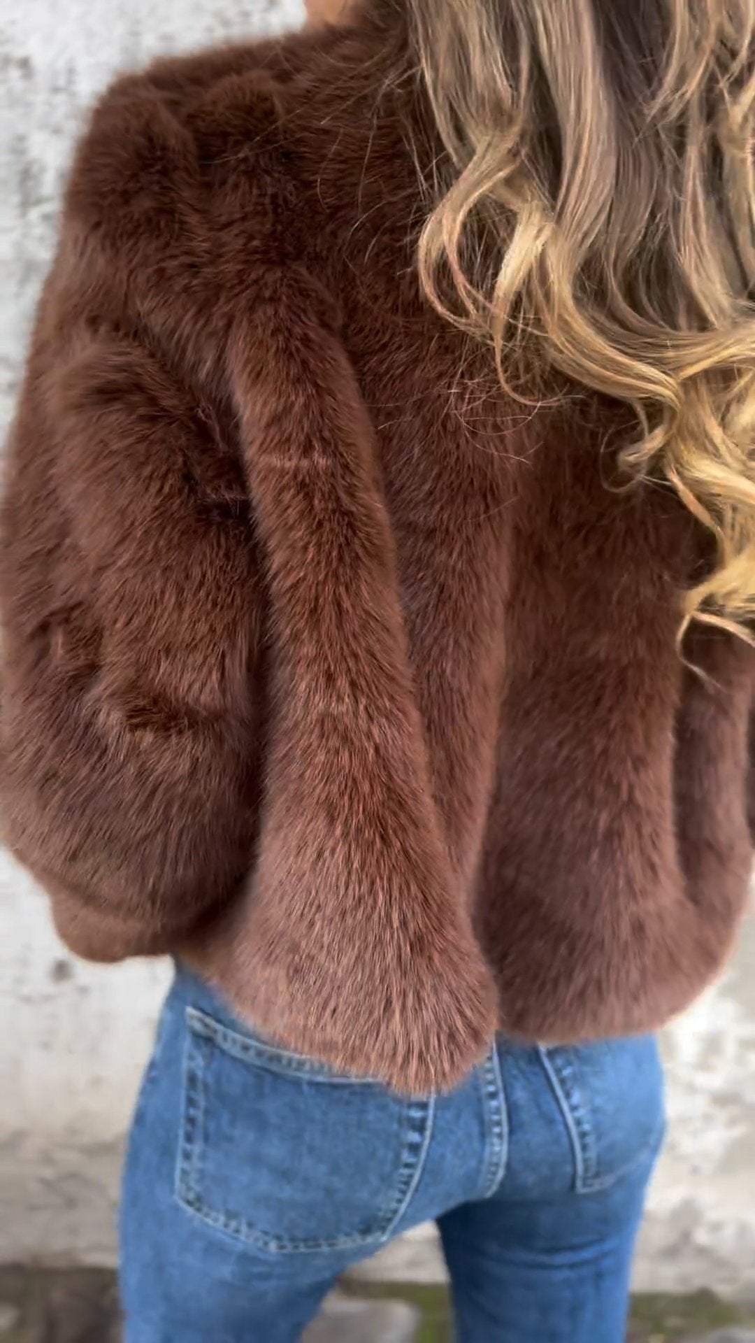 Sarah | Chaqueta de faux fur