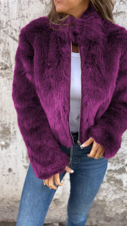 Sarah | Chaqueta de faux fur