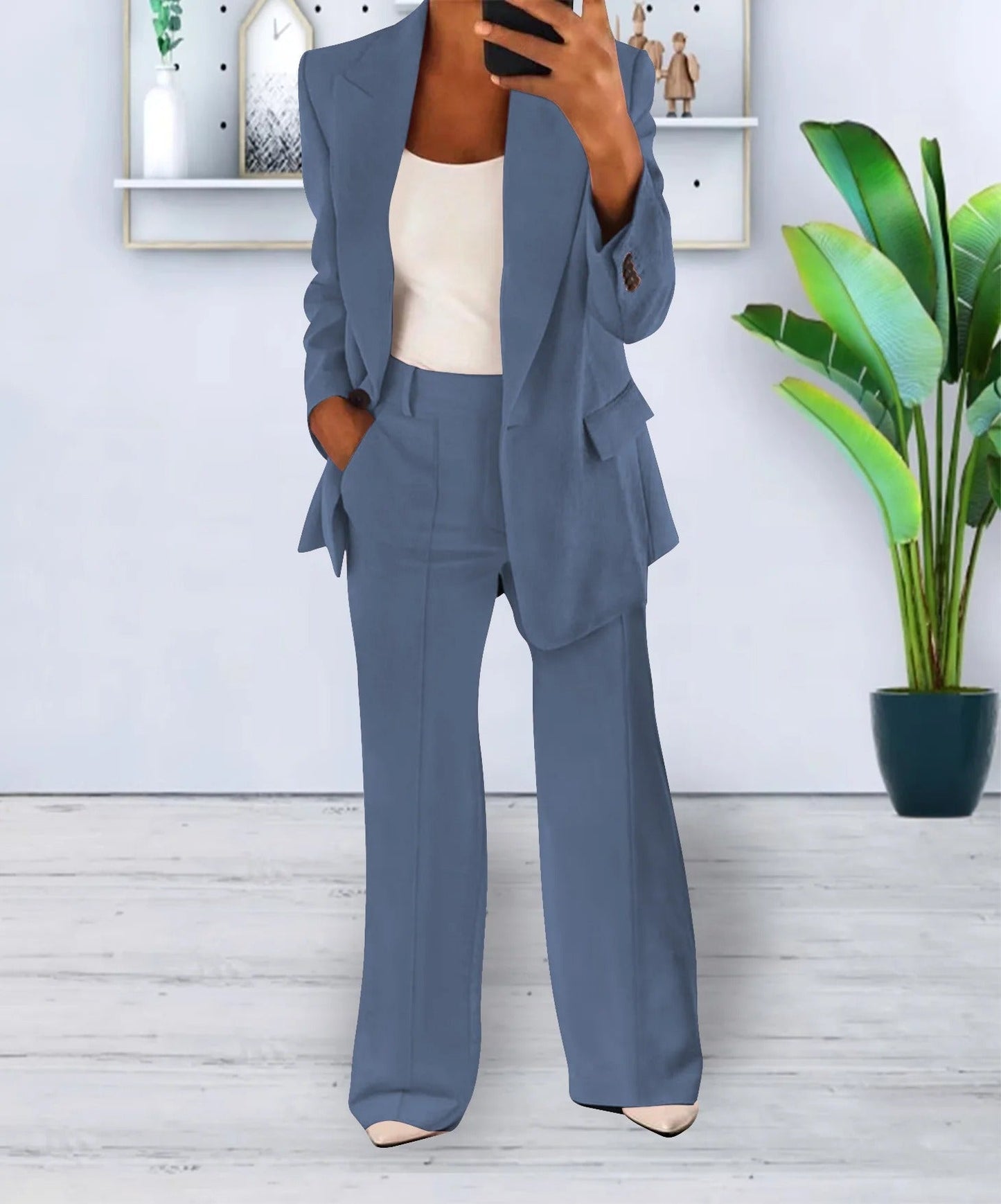 Conjunto Jennifer Blazer y Pantalón